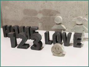 Beton SCHRIFT