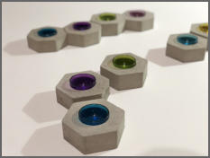Beton TEELICHTHALTER