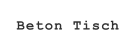 Beton Tisch